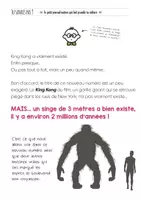 Aperçu - Jeux - TU SAVAIS PAS ? N°45 Que King Kong a vraiment existé ! - Page 1