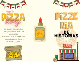 Vista previa - Hojas de trabajo - Pizzería de historias - página 1