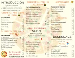 Vista previa - Hojas de trabajo - Pizzería de historias - página 2
