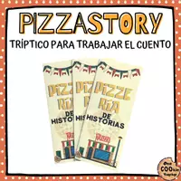 Vista previa - Hojas de trabajo - Pizzería de historias - Portada