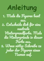Vorschau - Mal- und Bastelvorlagen - Malbuch Ostern 2022 - Kunst in der Grundschule zum Thema Osterhasen, Ostereier & Küken (Klasse 1 & 2) - Seite 1