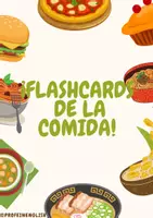 Aperçu - Cartes / Images - Flashcards sur la nourriture en espagnol! - Page de couverture