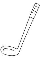 Aperçu - Matériel pour travaux manuels / dessin - Coloriages Golf - Page 1