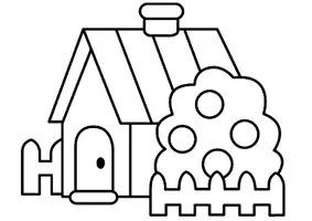 Aperçu - Matériel pour travaux manuels / dessin - Coloriages Maison - Page 3