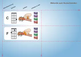 Vorschau - Arbeitsblätter - Kinderlied für die Ukulele: Ein Männlein steht im Walde - Seite 3