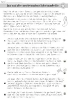 Vorschau - Arbeitsblätter - Lesespur "Die verschwundene Schwimmbrille" (Klasse 2/3) - Seite 3