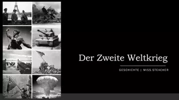 Vorschau - Arbeitsblätter - Zweiter Weltkrieg - Selbst-Lern-Präsentation mit Aufgaben und Lösungen - Seite 2