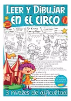 Aperçu - Feuilles d'exercices - en el circo BUNDLE paquete de materiales Español / E.L.E / Espagnol - Page 1