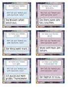Vorschau - Spiele - Ich habe ... Wer hat? Nomen im Satz finden / Weltall Planeten Wetter - Seite 2