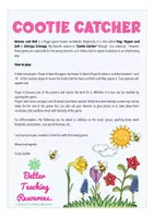 Aperçu - Jeux - the weather English / Anglais Cootie Catcher game / fortune teller - Page 1