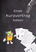 Vorschau - Stundenentwürfe - Einen Kurzvortrag vorbereiten und halten - Deckblatt