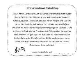Vorschau - Spiele - Ich habe - Wer hat? zur C-Dur Tonleiter (Spiel Notenlehre) - Seite 3