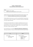 Vorschau - Arbeitsblätter - Comment example with tasks (structure) - Deckblatt