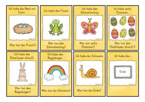 Vorschau - Spiele - Lesespiel 1. & 2. Klasse (Frühling / Ostern) - Seite 3