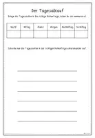Vorschau - Arbeitsblätter - Der Tag – Arbeitsblätter zum Tagesablauf - Seite 3