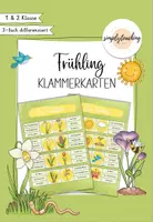 Vorschau - Spiele - Frühblüher und Frühling - Klammerkarten - Deckblatt