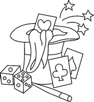 Aperçu - Matériel pour travaux manuels / dessin - Coloriage Magie - Page de couverture