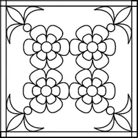 Aperçu - Matériel pour travaux manuels / dessin - Coloriage Vitrail - Page 2