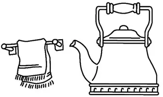 Aperçu - Matériel pour travaux manuels / dessin - Coloriages Théière - Page 2