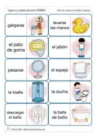 Vorschau - Spiele - higiene y cuidado personal / Spanisch Español juego DOMINÓ - Seite 2