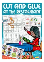 Aperçu - Jeux - At the restaurant / food / going out / ESL teaching resources bundle / Kit pédagogique - Page 1