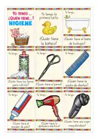 Aperçu - Jeux - Yo tengo, quién tiene? higiene y cuidado personal jeu Espagnol - Page 1