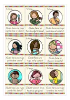 Aperçu - Jeux - Yo tengo, quién tiene? higiene y cuidado personal jeu Espagnol - Page 2