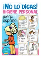 Vista previa - Juegos / Gamificación - higiene y cuidado personal ¡No lo digas! juego Español / E.L.E. primaria - Portada