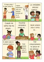 Vista previa - Unidades / Secuencias / Situaciones de Aprendizaje - AMISTAD - BUNDLE / paquete de materiales Español - página 2