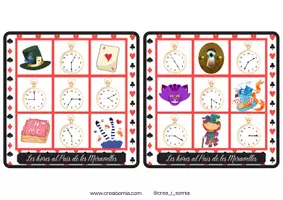 Vista previa - Tarjetas / Manipulativos - BINGO LES HORES II - página 2