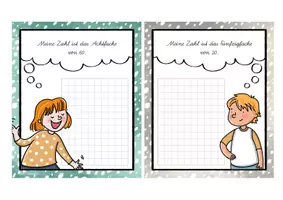 Vorschau - Arbeitsblätter - Zahlenrätsel - Multiplikation und Division Klasse 3/4 - Seite 3