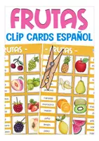 Vista previa - Unidades / Secuencias / Situaciones de Aprendizaje - frutas CLIP CARDS Español primaria / E.L.E. - Portada