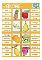Vista previa - Unidades / Secuencias / Situaciones de Aprendizaje - frutas CLIP CARDS Español primaria / E.L.E. - página 2