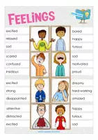 Vorschau - Spiele - feelings and emotions Klammerkarten Englisch (English clip cards) - Seite 2