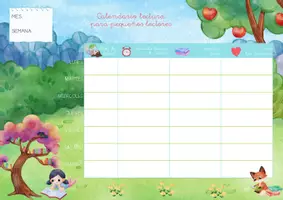 Vista previa - Hojas de trabajo - HORARIO LECTURA NIÑOS - página 1