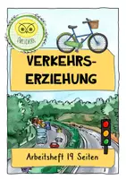 Vorschau - Arbeitsblätter - Arbeitsheft Verkehrserziehung (Basiswissen Grundschule inkl. Verkehrszeichen) - Deckblatt