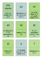 Vorschau - Spiele - 2 Spiele Mathematik Fachbegriffe der Grundrechenarten - Seite 1