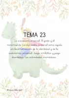 Vista previa - Tarjetas / Manipulativos - Portadas oposiciones Ed. Infantil: temas del 20 al 23 - página 3