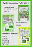 Vorschau - Arbeitsblätter - Hörspurgeschichte - Das fehlende Osternest (Frühling/Ostern) - Seite 1