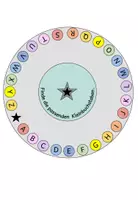 Vorschau - Fördermaterial/Inklusion - Klammerscheibe Groß und Kleinbuchstaben - von schulzauberei - Seite 3