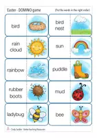 Aperçu - Jeux - Easter Domino Game English / Anglais - Page 2
