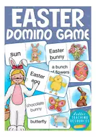 Vista previa - Juegos / Gamificación - Easter Domino Game English / Inglés - Portada