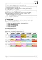 Vorschau - Arbeitsblätter - Tabelle: Stundenplan in Word erstellen - Seite 3