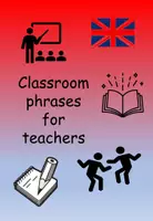Vorschau - Poster - "Classroom phrases" für Lehrer mit Bildern - Deckblatt