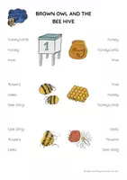 Vista previa - Unidades / Secuencias / Situaciones de Aprendizaje - Brown Owl and the Bee Hive - PEG CARDS - página 1