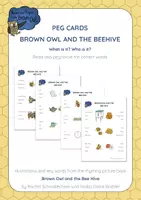 Vista previa - Unidades / Secuencias / Situaciones de Aprendizaje - Brown Owl and the Bee Hive - PEG CARDS - Portada
