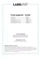 Vista previa - Manualidades / Dibujos para colorear - Puzle gigante - Árbol: Puzle de 24 piezas - página 2
