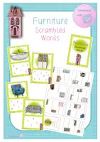 Vorschau - Spiele - Furniture - Scrambled Words - Deckblatt
