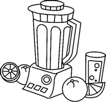 Aperçu - Matériel pour travaux manuels / dessin - Coloriages Cuisine - Page de couverture
