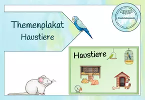 Vorschau - Poster - Themenplakat/Poster - Haustiere - Seite 1